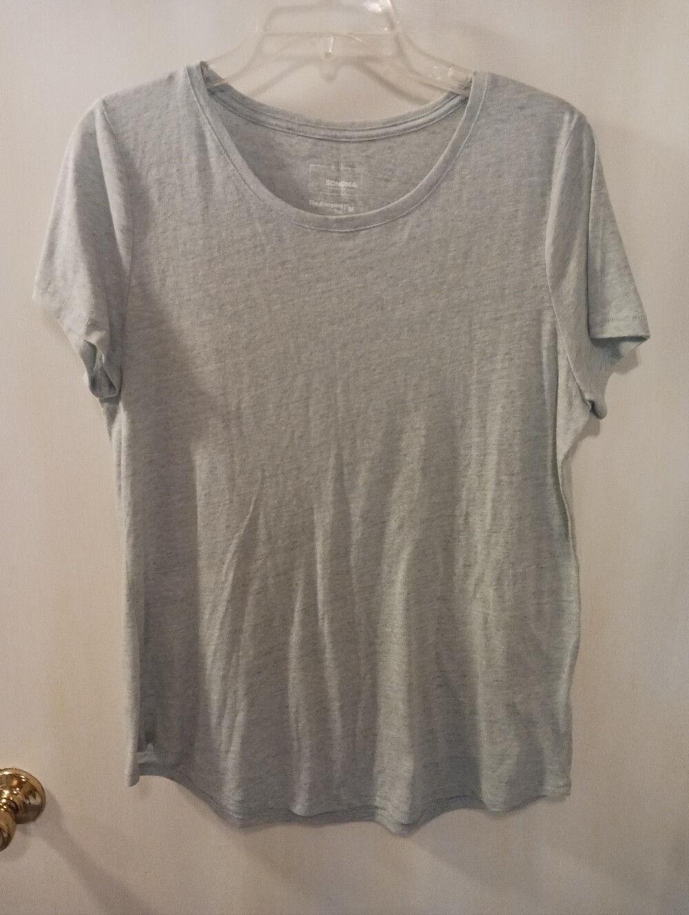 🎈3/$10 Sale🎈 Sonoma Tee Women M Pretty Heathered Color Lightweight